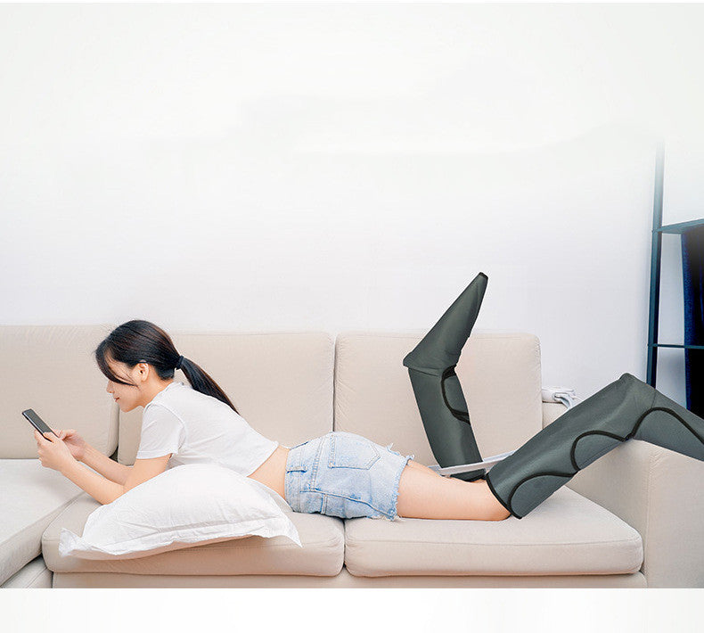 women-using-cellphone-while-enjoying-therapuetic-leg-massage