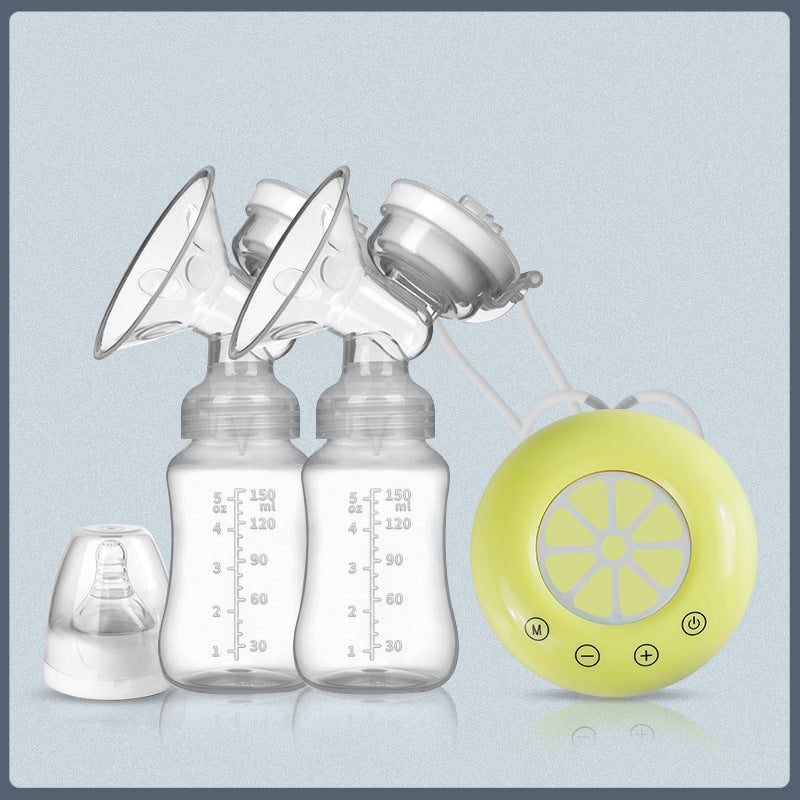 electric-breast-pump-yellow